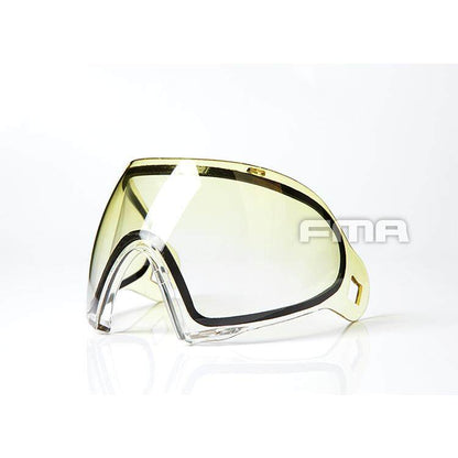 FMA F1 Safety lens Anti-fog double/single layer lens for F0001-0025 F1 glasses lens