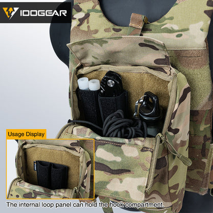 IDOGEAR Tactical GP Pouch MOLLE CP Style General Purpose Pouch Multi-Function Utility Pouch 35109