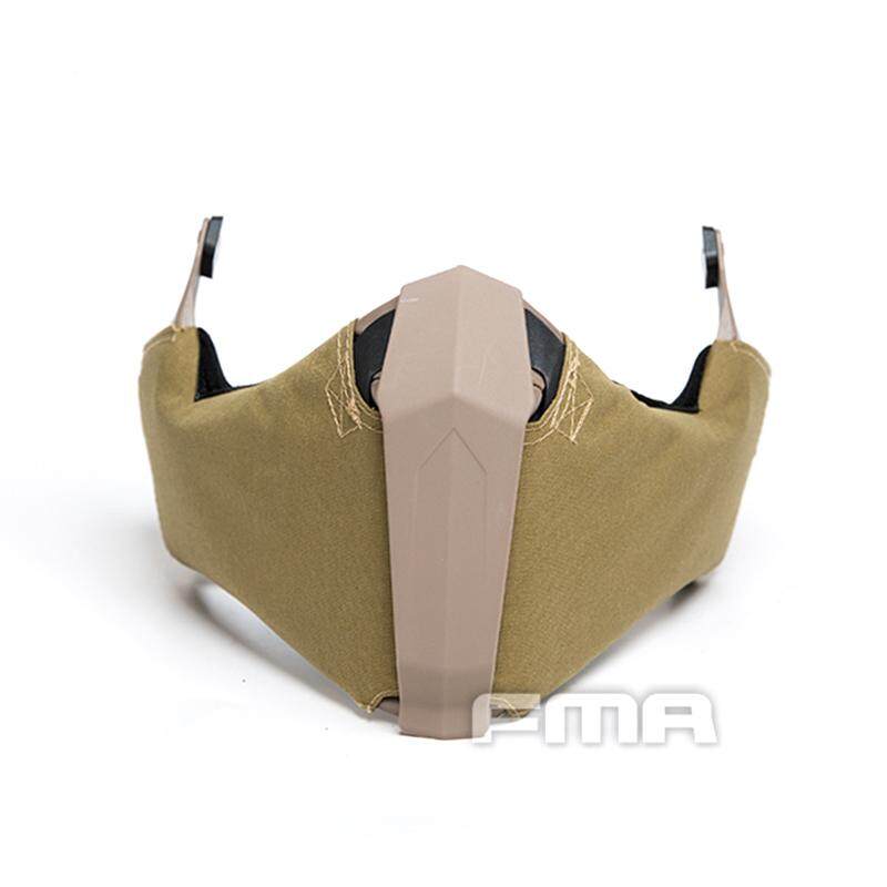 FMA Tactical Half Face cover Gunsight Mandible for Fast / High Cut / MT Helmet Camouflage Cycling Face cover Survival Kit 1304