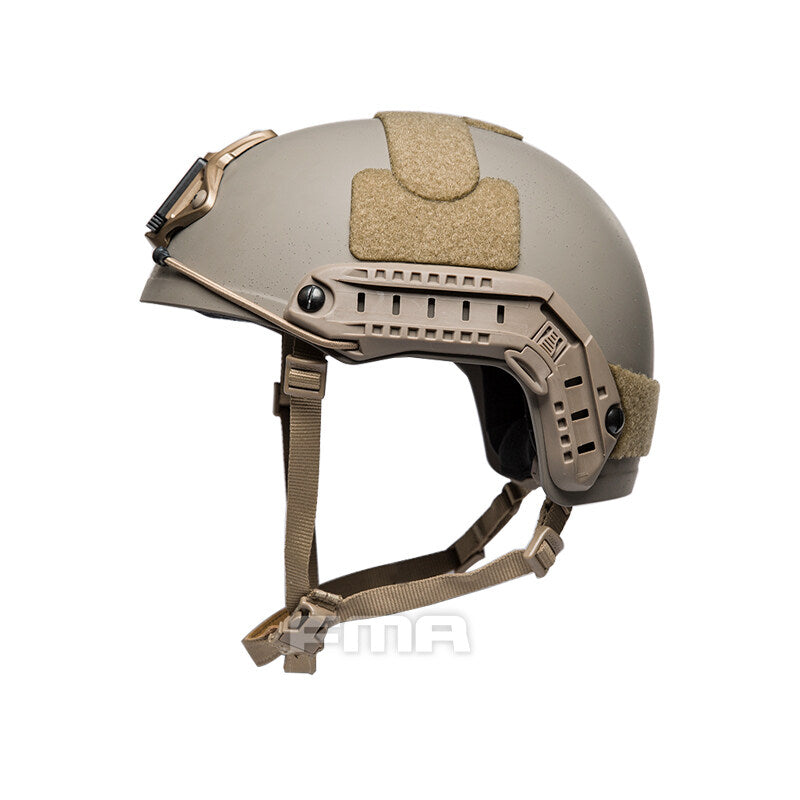 FMA Tactical Helmet Thick Riding Helmet W/ NVG Shroud Protective Helmet ABS Military Heavy Weight Version 1322