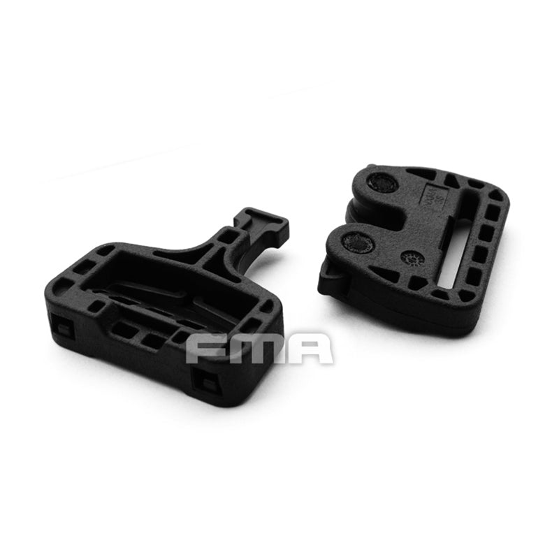 FMA Multi-function tactical Buckle For 1.5 Inch MOLLE System Complete Buckle Strap 100% Polymer Outdoor Gear TB1247