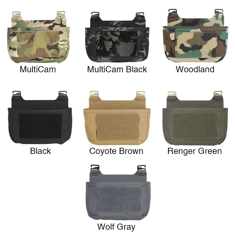 IDOGEAR PEW Tactical DOPE Front Flap Pouch Front Panel Bag FCPC FCSK FERRO Style Chest Hanging Tactical Pouch Military Army Combat Hiking Pouch