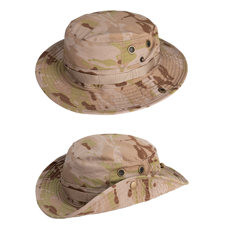 IDOGEAR Tactical Bonnie Hat Water-Resistant Breathable Nylon Cap Adjustable Multi-colors Hiking&Camping Camouflage Gears 3620