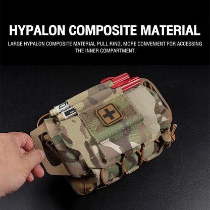 IDOGEAR Tactical First Aid Kit Pouch MOLLE Medical Pouch IFAK Pull-Out BP-87