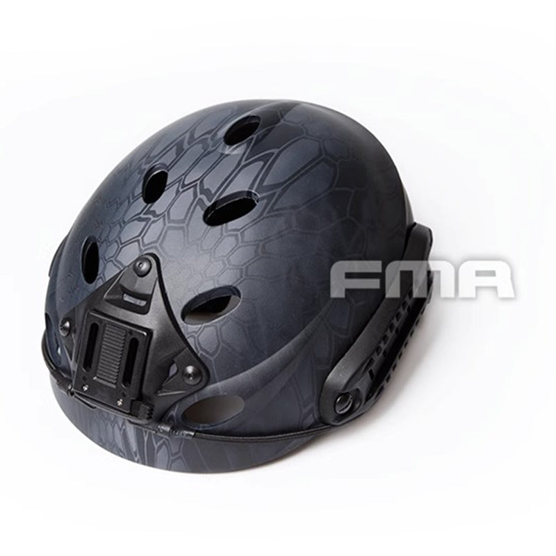 FMA Tactical Helmet Special Force Recon Headwear with Rail & NVG Shroud Military Wargame Training Portective Helmet Survival Kit 1246