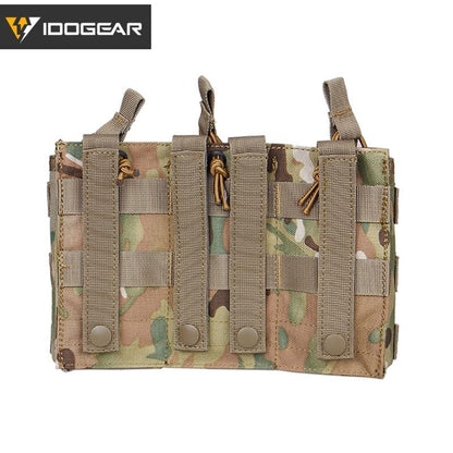 IDOGEAR Tactical Triple Magazine Pouch Molle Military MAG Pouch Carrier Modular Camouflage 3533