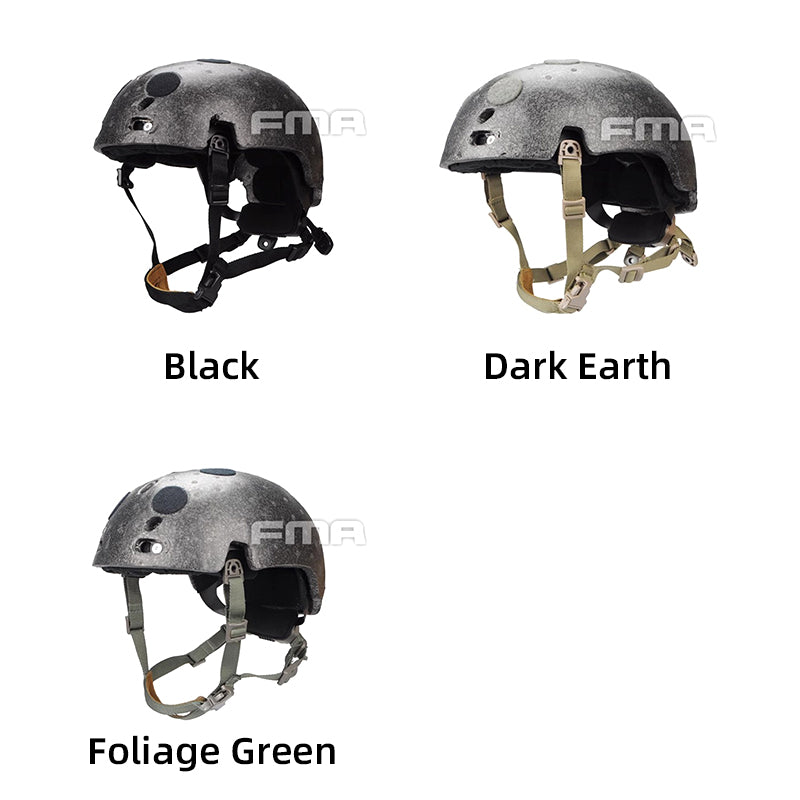 FMA Tactical Fast Helmet Suspension System Advanced Memory Helmet Spume Military Wargame Training Outdoor Cycling Biking Real-life CS Helmet TB1050