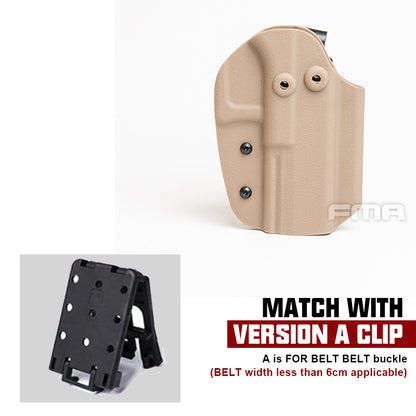 FMA Tactical Holster For G17 Belt Clip Mount System G17 Holder Style A 1340