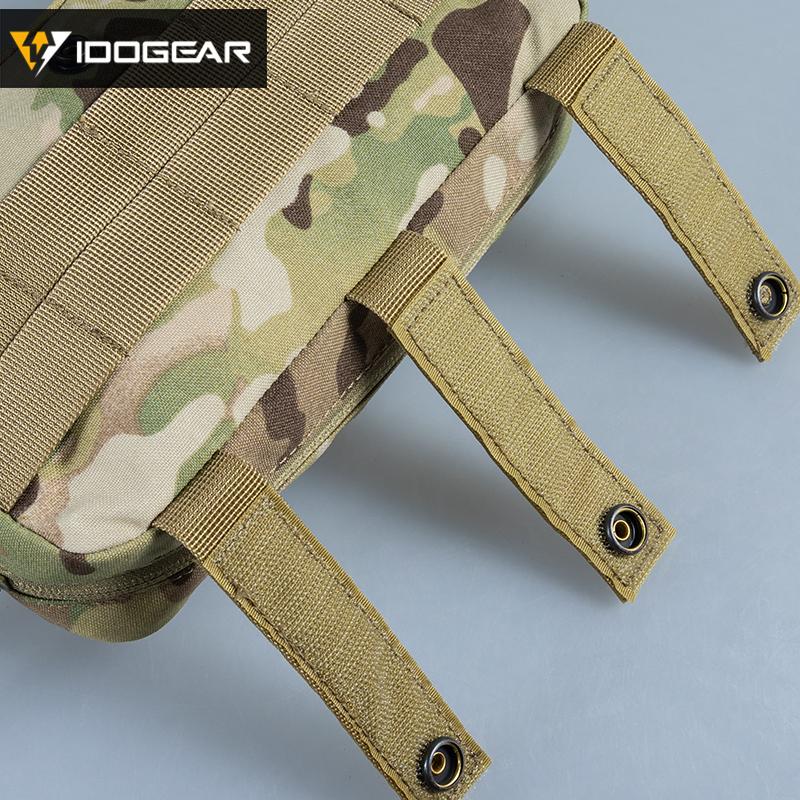 IDOGEAR Tactical Utility Pouch MOLLE Military EDC Bag Multi-function Camouflage Pouch 3563