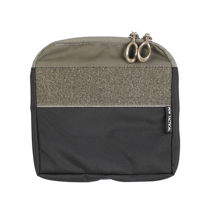 IDOGEAR PEW TACTICAL DOPE Storage Pouch FERRO STYLE Kangaroo Insert Pocket Pouch Hook & Loop Half Pouch Ranger Green OT49 Wargame Survival Kit