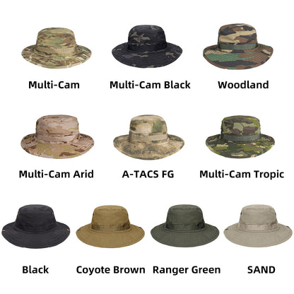 IDOGEAR Tactical Bonnie Hat Water-Resistant Breathable Nylon Cap Adjustable Multi-colors Hiking&Camping Camouflage Gears 3620