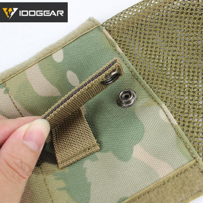 IDOGEAR Tactical Folding Bottle Pouch Camouflage Water Kettle Canteen Bag MOLLE Military Camouflage Gears 3534