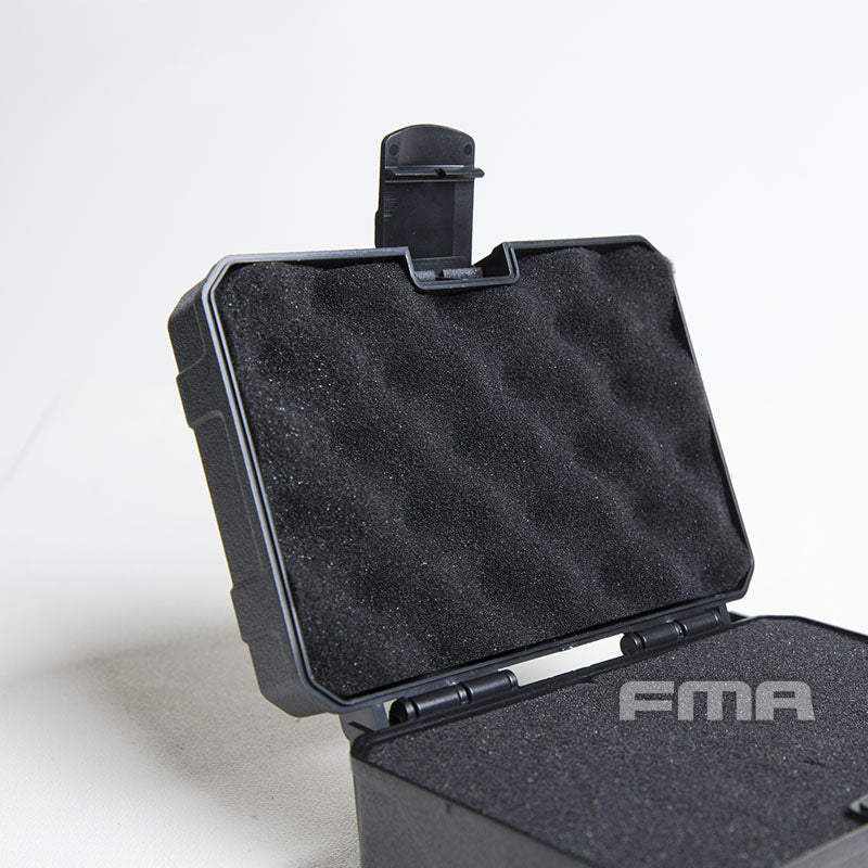 FMA Tactical Small Storage Box Plastic Carry Box Case with Sponge Shockproof Container military army camping Box Outdoor TB1356