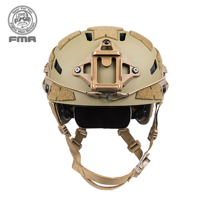 FMA Tactical Caiman Ballistic Helmet w/ NVG Shroud Rail Space Headwear Paintball Tactical Helmet Paintball Military Hiking Army Tactical Gear 1307