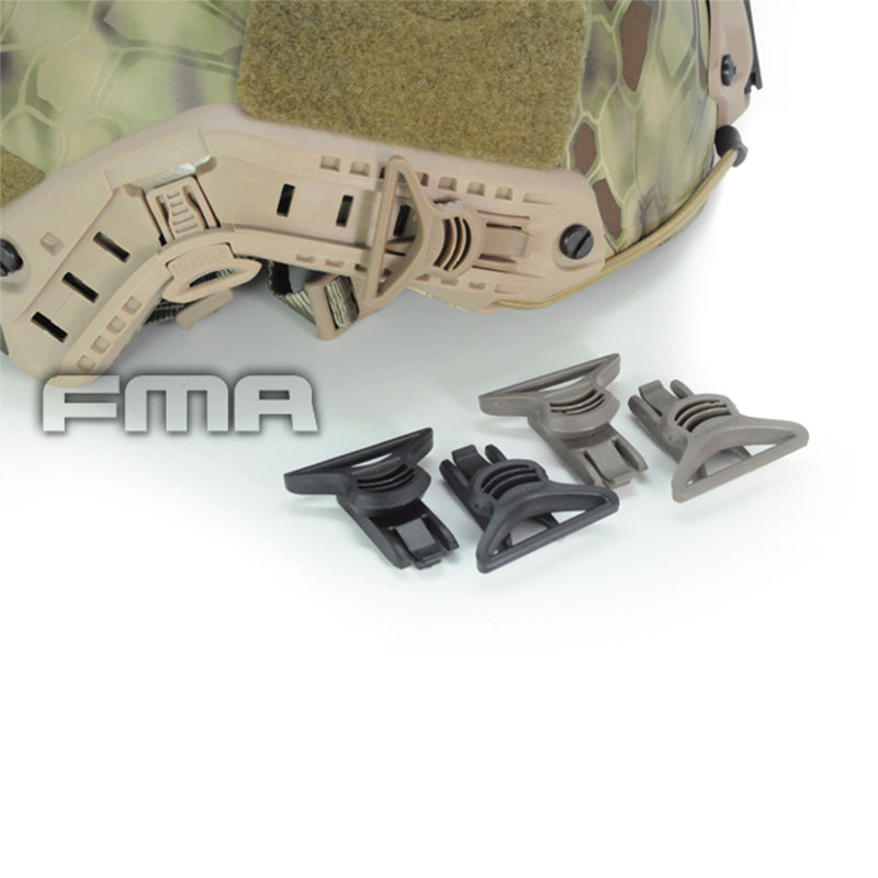 FMA Tactical Fast Helmet Goggle Swivel Clips Set 36mm for Side Rails Mount Helmet Accessory 2pcs TB312