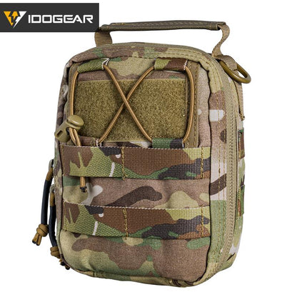 IDOGEAR Tactical Medical Pouch Molle First Aid EMT Utility Pouch Hunting Nylon Bag 3523