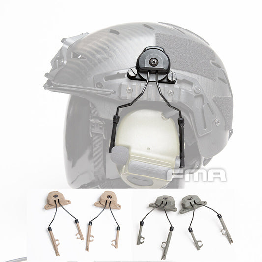 FMA EX Headset & Helmet Rail Adapter Set GEN1 Tactical EX Helmet Accessories Rail Adapter Survival Kits 997