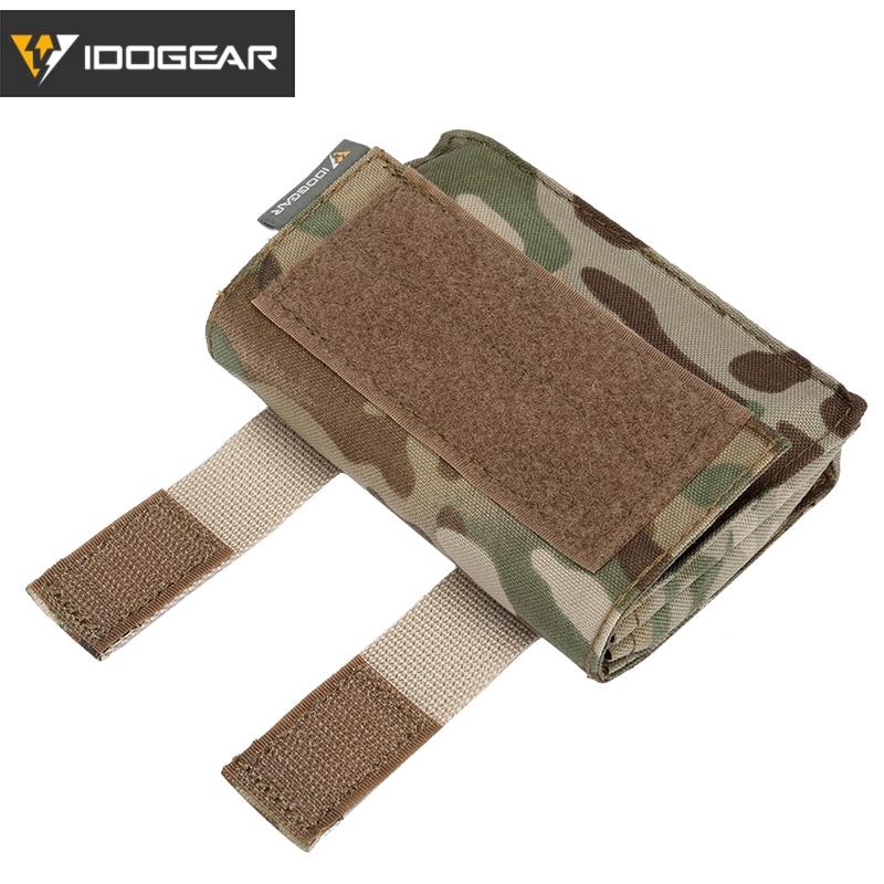 IDOGEAR Tactical FAST Helmet Cover Pouch Removable Rear Pouch NVG Utility Bag Counterweight Battery-Pouch 3549 MOLLE