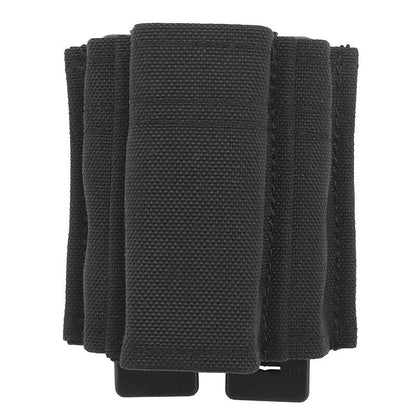 IDOGEAR Tactical Double Magazine Pouch For 5.56 & 9mm Mag with Hard Insert Carrier Quick Draw MG-F-07