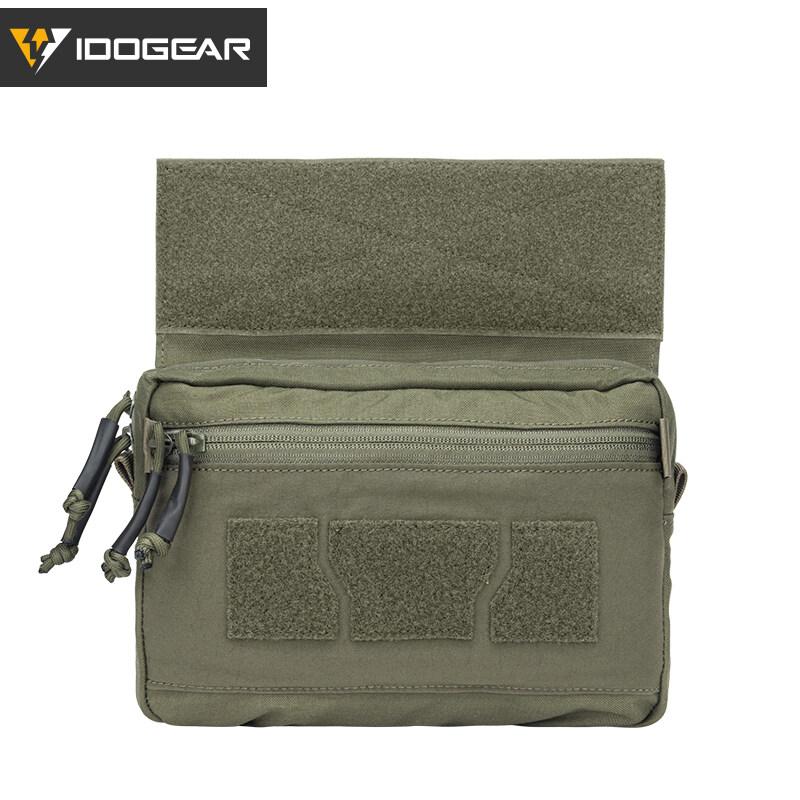 IDOGEAR Tactical Drop Pouch Multi-function Tool Pouch Military Drop Pouch Camouflage Tactical EDC Combat Pouch 3587