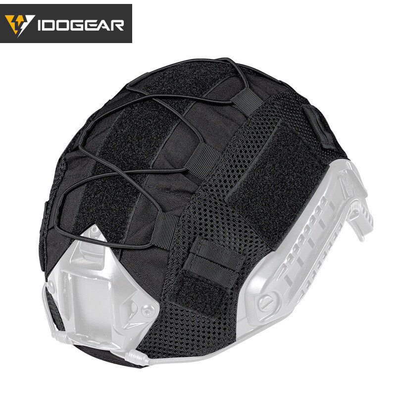 IDOGEAR Tactical Helmet Cover for FAST Helmet Camo Multicam Headwear Tactical Accessories 3802