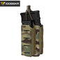 IDOGEAR Tactical Double Magazine Pouch For 9mm & 556 MOLLE 3569