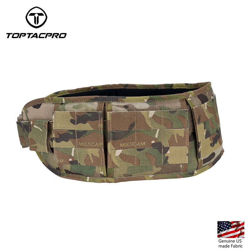 TOPTACPRO Tactical Combat Belt Quick Release Original Austrai Alpin Cobra Buckle MOLLE Load Bearing Utility Belt Tactical Duty Cummerbund 8401