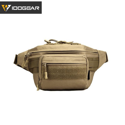 IDOGEAR Tactical Fanny Pack Waist Bag Camo Waist Pack Army Gear Military Camouflage Waist Pouch 3544