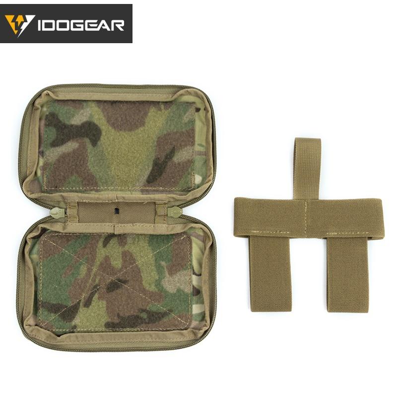 IDOGEAR Tactical Medical Pouch TRA Style EMT Trauma Kit Carrier Saber MOLLE Storage Bag Tactical Scissors Pouch  Multi-function Tool Bag 3583