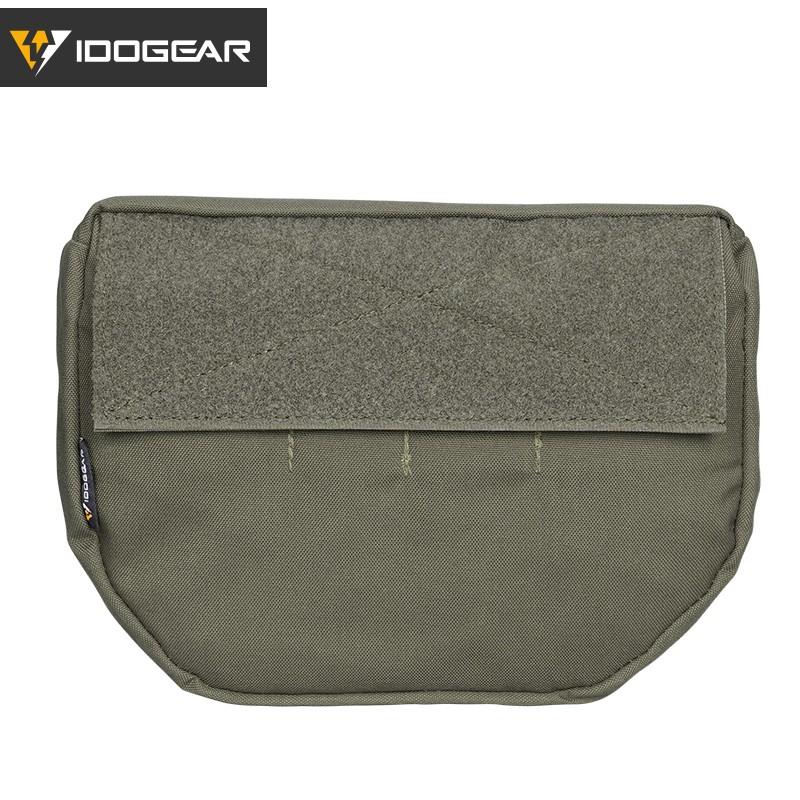 IDOGEAR Tactical Armor Carrier Drop Pouch AVS JPC CPC Pouch Waist Bag EDC Combat Drop Pouch 3520