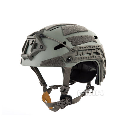 FMA Tactical Caiman Helmet with NVG Shroud Rail Headwear Helmet L/XL Size Helmet Bike Cycling Helmet 1382B