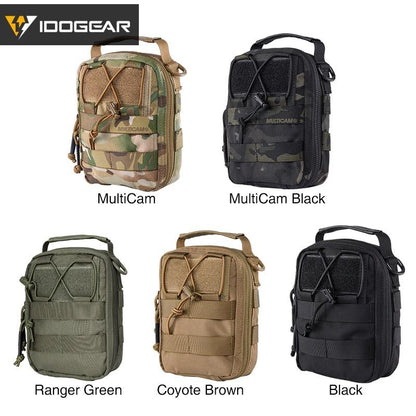 IDOGEAR Tactical Medical Pouch Molle First Aid EMT Utility Pouch Hunting Nylon Bag 3523