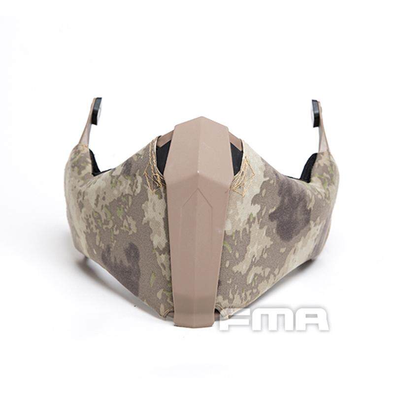 FMA Tactical Half Face Mask for Fast / High Cut / MT Helmet Military Mask Outdoor Cycling Face Mask 1304