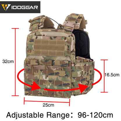 IDOGEAR Molle Cherry Plate Carrier Tactical CPC Vest Military Army Body Armor Tactical Vest Genuine 3313