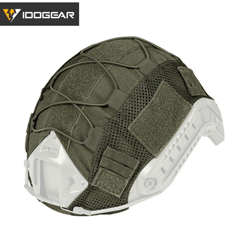 IDOGEAR Tactical Helmet Cover for FAST Helmet Camo Multicam Headwear Tactical Accessories 3802