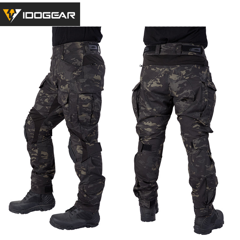 TOP SALE🔥| Tactical Uniform BDU G3 Combat Shirt & Pants with Knee Pads Update Ver Men's Camo Airsoft Military Uniforms  UT3004