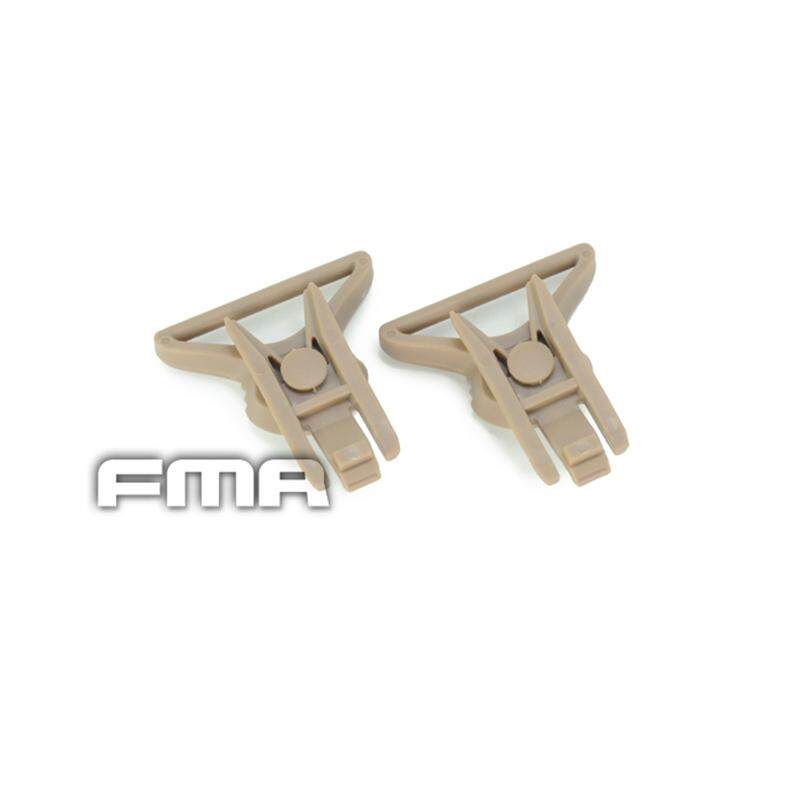 FMA Tactical Fast Helmet Goggle Swivel Clips Set 36mm for Side Rails Mount Helmet Accessory 2pcs TB312