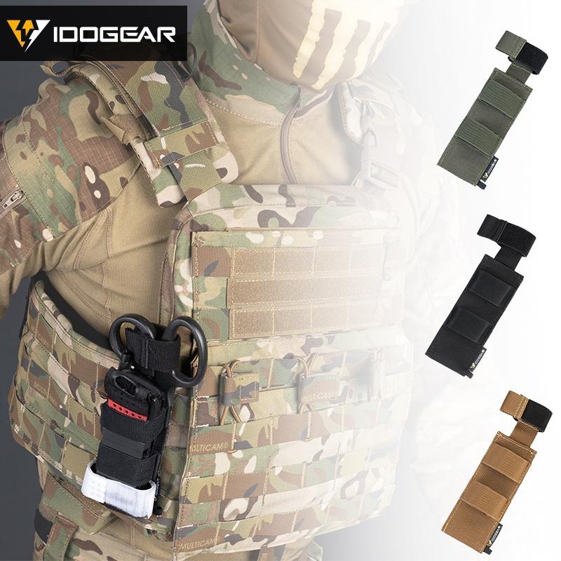 IDOGEAR Tactical Shear-Scissor Holder Pouch MOLLE EMT Tourniquet-Holder 3564