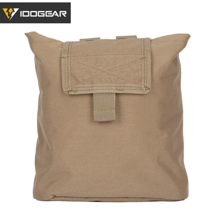 IDOGEAR Tactical Folding Molle Dump Pouch Magazine Recycling Pouch Drop Pouch 3551