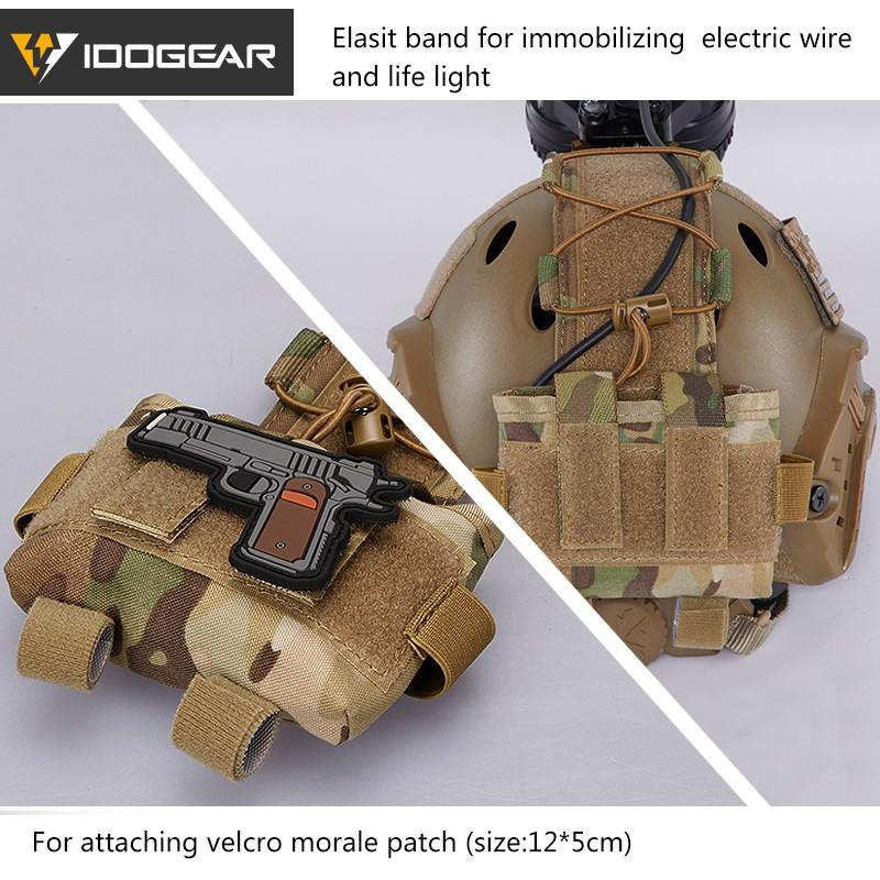 IDOGEAR Tactical MK2 Battery Case Pouch For Tactical Helmet Hunting 3525