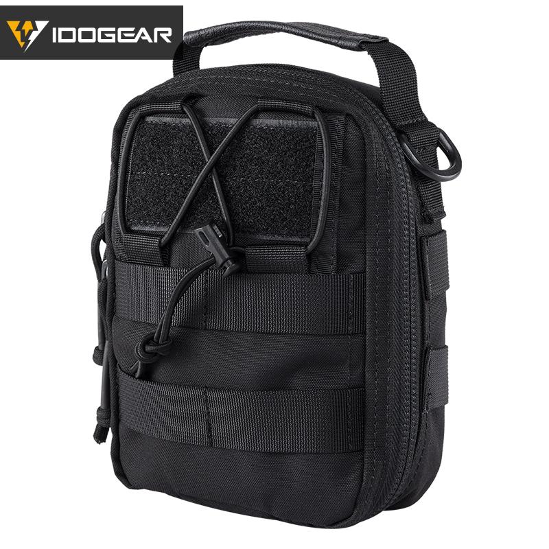 IDOGEAR Tactical Medical Pouch Molle First Aid EMT Utility Pouch Hunting Nylon Bag 3523