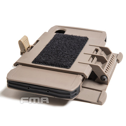 FMA Tactical Phone Case Mobile Pouch MOLLE Shell For IphoneXs Max Shockproof PA6 Tactical Gear TB1324 Paintball Military Hiking Army Tactical Gear