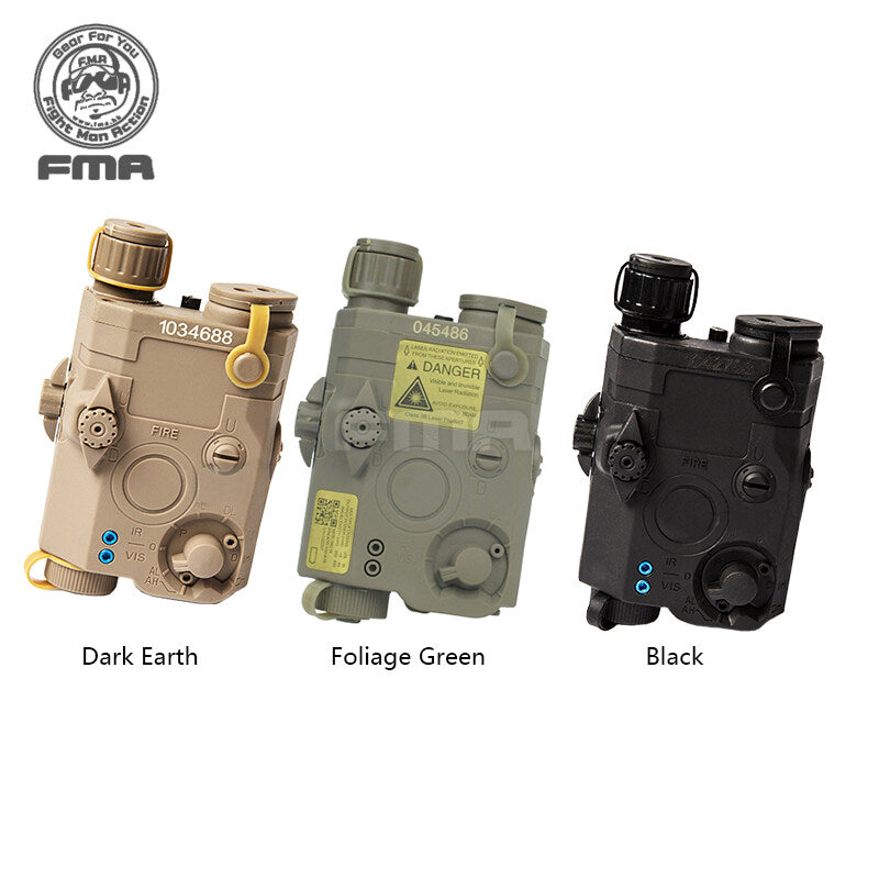 FMA Tactical PEQ 15 LA-5 Tactical BatteryCase Box + Green Laser Light PEQ-15 Case Box TB574