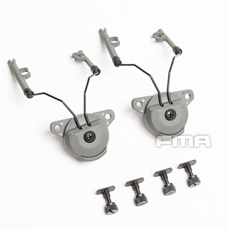 FMA Tactical EX Helmet Rail Adapter Set HeadSet GEN1 Comtac Headset Holder