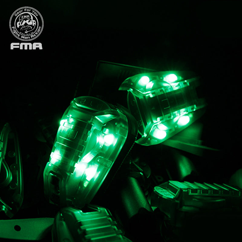 FMA Tactical Helmet Green Light HEL-STAR6 GEN III Green Light Survival Safety Flash Light Outdoor Military Sports Equipments Outdoor 1286