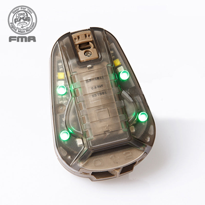 FMA Tactical Helmet Green Light HEL-STAR6 GEN III Green Light Survival Safety Flash Light Outdoor Military Sports Equipments Outdoor 1286