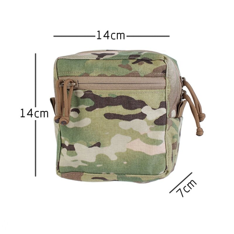 IDOGEAR PEW Tactical General Purpose Pouch GP Pouch Molle Multi-function Utility Pouch Camouflage Tool Pouch Vest Side Pouch P017