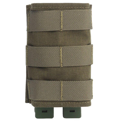 IDOGEAR Tactical Single Mag Pouch For 7.62mm Mag with Hard Insert Carrier Quick Draw Military Molle Mag Pouch MG-F-18