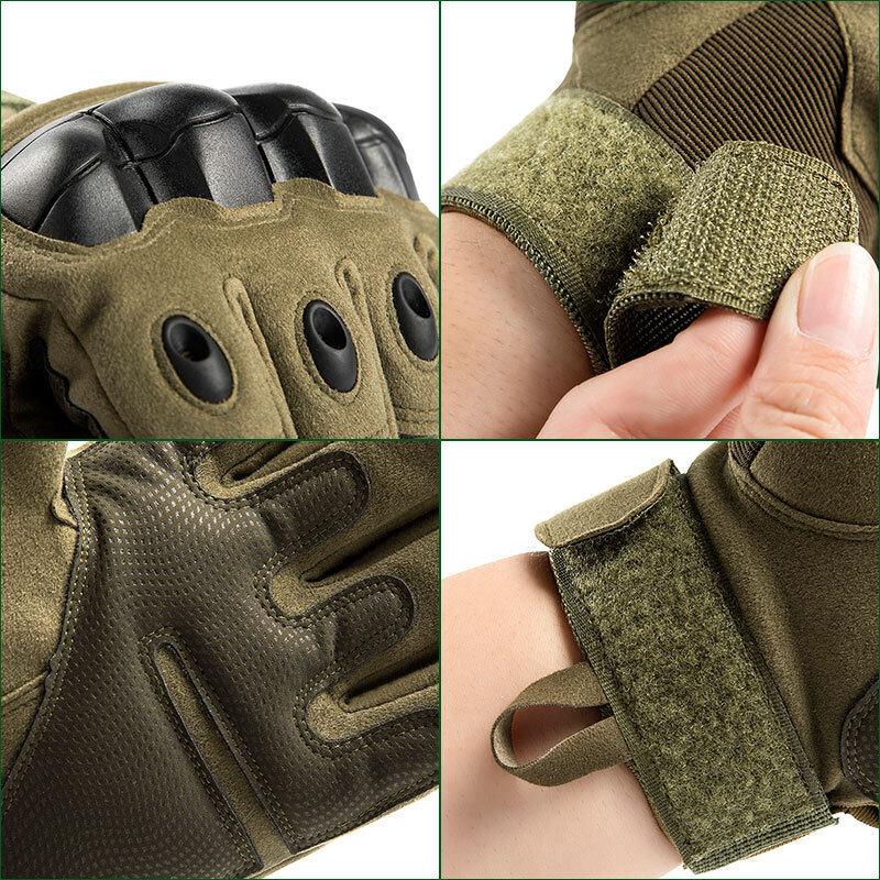 IDOGEAR Tactical Full Finger Gloves Sports Gloves For Army Military Airsoft Cycing Climbing Breathable Sensitive Touchable Design 3693