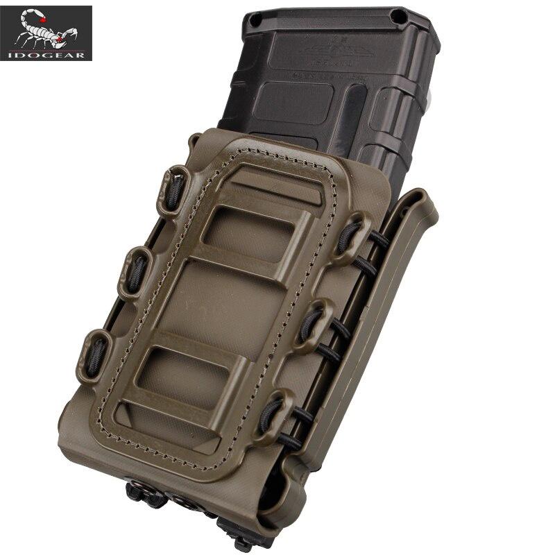 IDOGEAR Tactical Soft Shell Carrier Pouches With Molle Clip 7.62mm G Code 3516